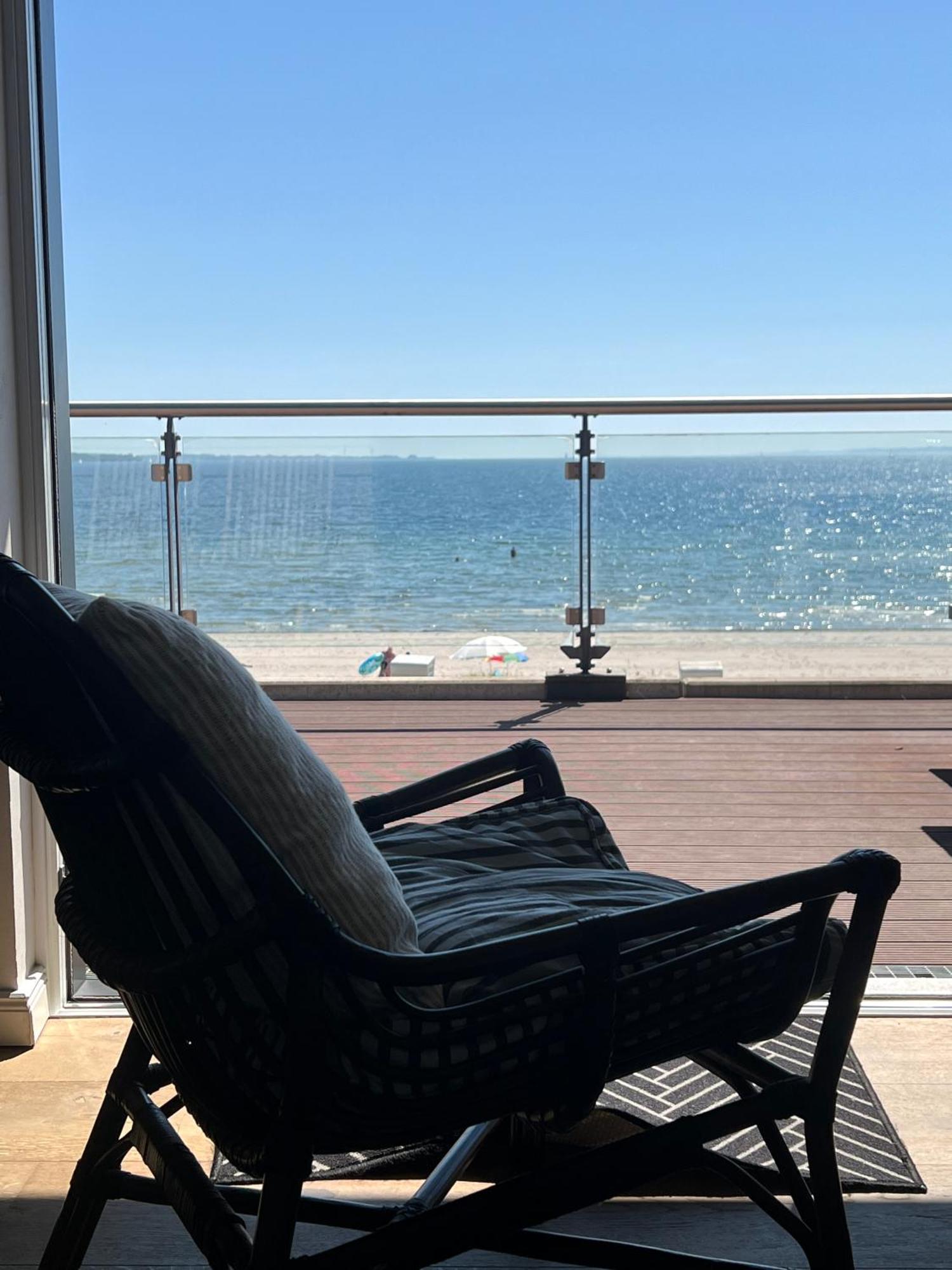 Ostsee-Strandhaus-Holnis 글룩스부르크 외부 사진