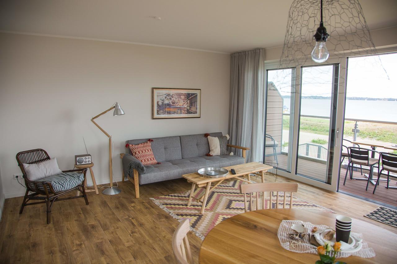 Ostsee-Strandhaus-Holnis 글룩스부르크 외부 사진